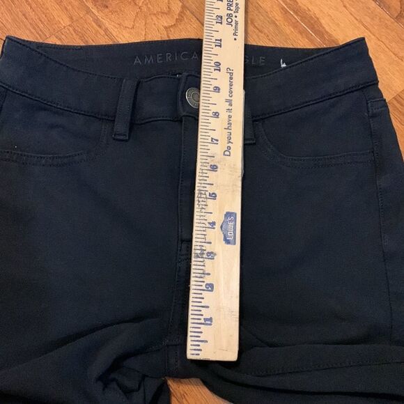 American Eagle Size 2 Long Hi-Rise Super stretch Jeggings - Picture 3 of 8